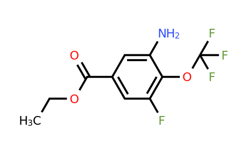 1807015-73-1 | Ethyl 3-amino-5-fluoro-4-(trifluoromethoxy)benzoate