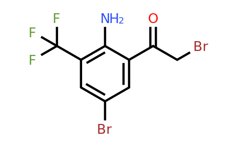 1807015-76-4 | 2'-Amino-5'-bromo-3'-(trifluoromethyl)phenacyl bromide