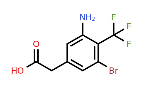 1807016-43-8 | 3-Amino-5-bromo-4-(trifluoromethyl)phenylacetic acid