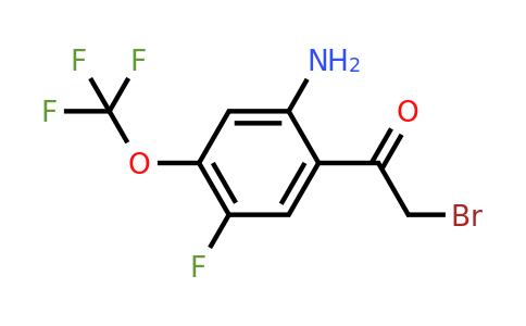 1807016-94-9 | 2'-Amino-5'-fluoro-4'-(trifluoromethoxy)phenacyl bromide