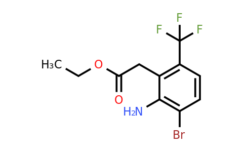 1807017-17-9 | Ethyl 2-amino-3-bromo-6-(trifluoromethyl)phenylacetate