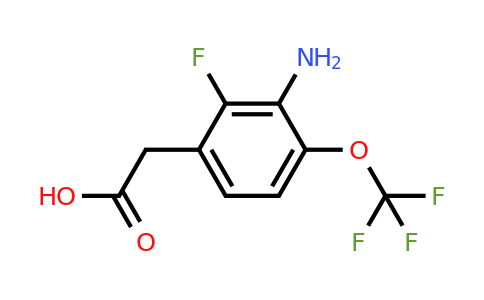 1807017-18-0 | 3-Amino-2-fluoro-4-(trifluoromethoxy)phenylacetic acid