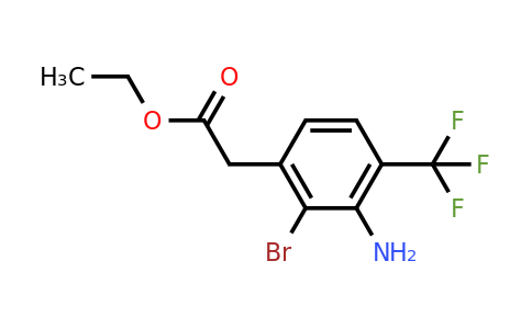 1807017-31-7 | Ethyl 3-amino-2-bromo-4-(trifluoromethyl)phenylacetate