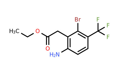 1807017-57-7 | Ethyl 6-amino-2-bromo-3-(trifluoromethyl)phenylacetate