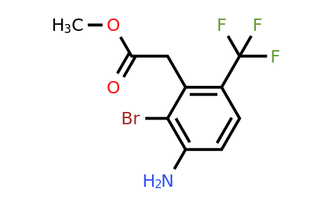 1807017-71-5 | Methyl 3-amino-2-bromo-6-(trifluoromethyl)phenylacetate