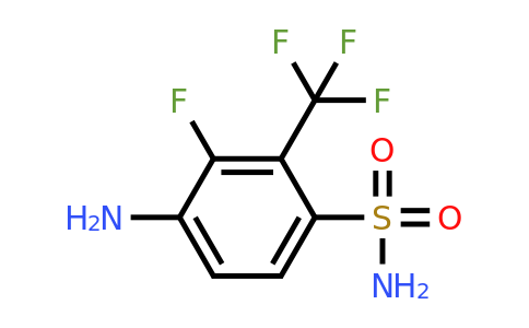 1807018-35-4 | 4-Amino-3-fluoro-2-(trifluoromethyl)benzenesulfonamide