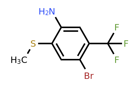 1807018-46-7 | 2-Amino-5-bromo-4-(trifluoromethyl)thioanisole