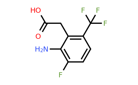 1807020-03-6 | 2-Amino-3-fluoro-6-(trifluoromethyl)phenylacetic acid