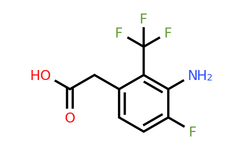 1807020-12-7 | 3-Amino-4-fluoro-2-(trifluoromethyl)phenylacetic acid