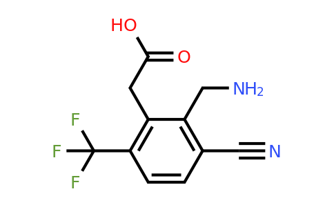 1807020-34-3 | 2-Aminomethyl-3-cyano-6-(trifluoromethyl)phenylacetic acid