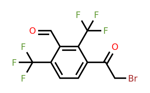 1807020-69-4 | 2',4'-Bis(trifluoromethyl)-3'-formylphenacyl bromide