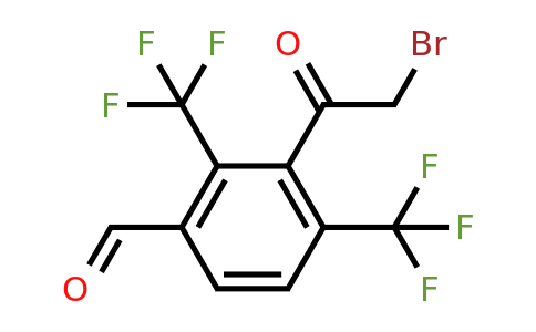 1807020-74-1 | 2',6'-Bis(trifluoromethyl)-3'-formylphenacyl bromide
