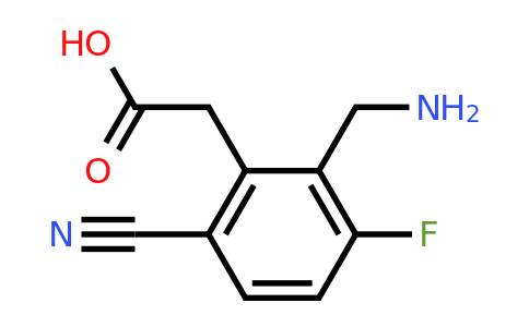 1807020-79-6 | 2-Aminomethyl-6-cyano-3-fluorophenylacetic acid