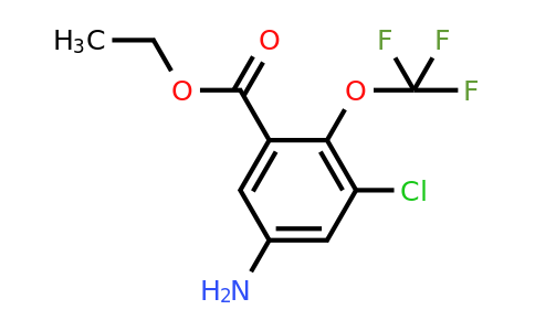 1807021-35-7 | Ethyl 5-amino-3-chloro-2-(trifluoromethoxy)benzoate