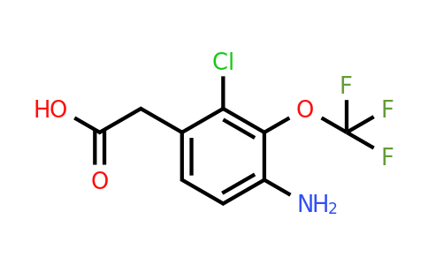 1807021-58-4 | 4-Amino-2-chloro-3-(trifluoromethoxy)phenylacetic acid