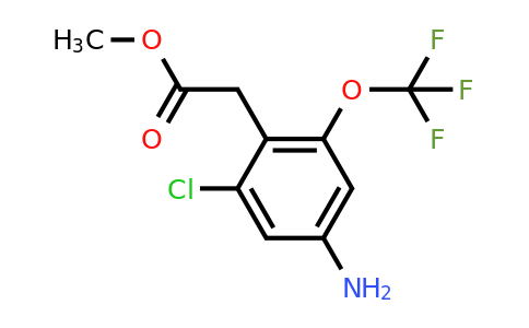 1807022-22-5 | Methyl 4-amino-2-chloro-6-(trifluoromethoxy)phenylacetate