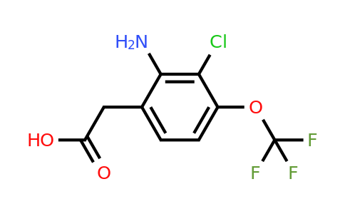 1807022-50-9 | 2-Amino-3-chloro-4-(trifluoromethoxy)phenylacetic acid