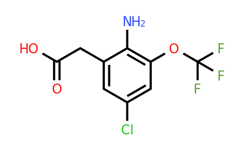 1807022-57-6 | 2-Amino-5-chloro-3-(trifluoromethoxy)phenylacetic acid