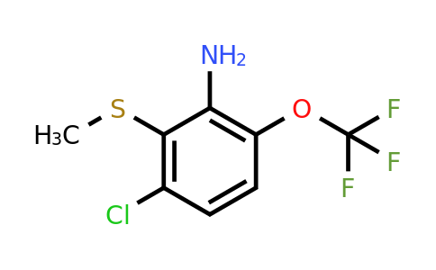 1807022-61-2 | 2-Amino-6-chloro-3-(trifluoromethoxy)thioanisole
