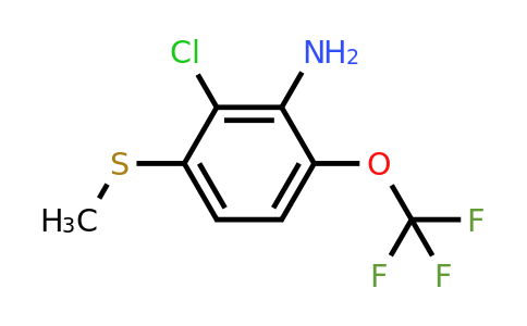 1807022-74-7 | 3-Amino-2-chloro-4-(trifluoromethoxy)thioanisole
