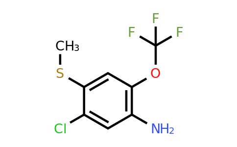 1807022-82-7 | 4-Amino-2-chloro-5-(trifluoromethoxy)thioanisole