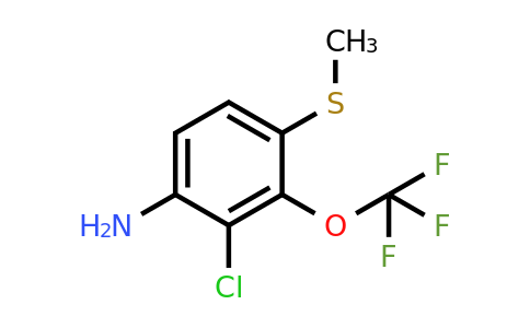 1807022-89-4 | 4-Amino-3-chloro-2-(trifluoromethoxy)thioanisole