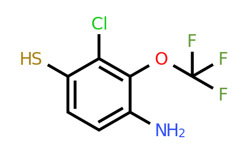 1807023-20-6 | 4-Amino-2-chloro-3-(trifluoromethoxy)thiophenol