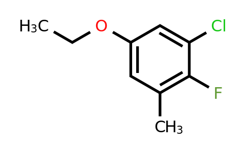 1807025-11-1 | 3-Chloro-5-ethoxy-2-fluorotoluene
