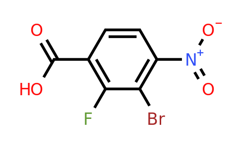 1807025-74-6 | 3-Bromo-2-fluoro-4-nitrobenzoic acid