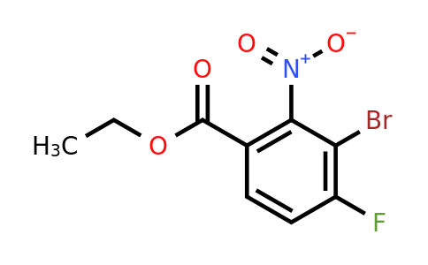 1807025-98-4 | Ethyl 3-bromo-4-fluoro-2-nitrobenzoate