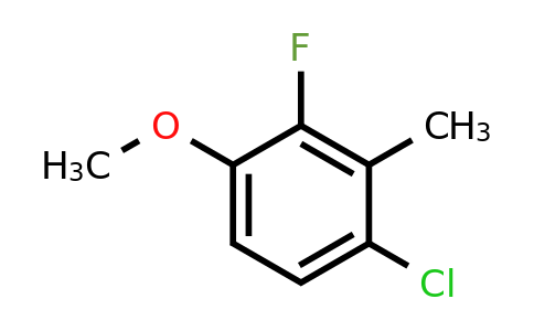 1807026-25-0 | 4-Chloro-2-fluoro-3-methylanisole