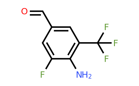 1807026-93-2 | 4-Amino-3-fluoro-5-(trifluoromethyl)benzaldehyde