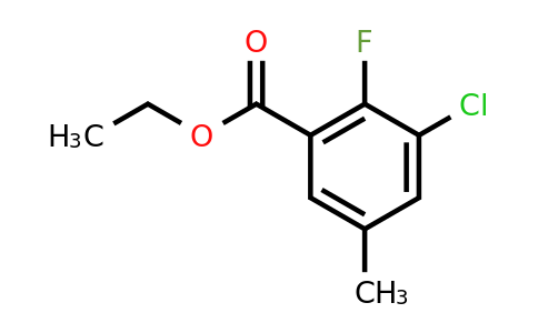 1807026-94-3 | Ethyl 3-chloro-2-fluoro-5-methylbenzoate
