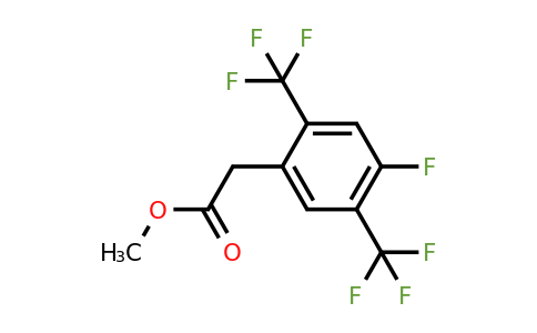 1807027-26-4 | Methyl 2,5-bis(trifluoromethyl)-4-fluorophenylacetate