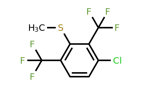 1807028-97-2 | 2,6-Bis(trifluoromethyl)-3-chlorothioanisole