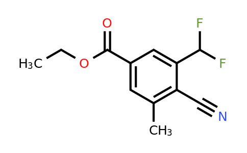 1807029-09-9 | Ethyl 4-cyano-3-difluoromethyl-5-methylbenzoate