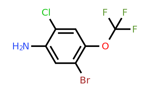 1807029-11-3 | 5-Bromo-2-chloro-4-(trifluoromethoxy)aniline