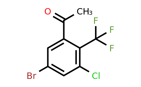 1807029-30-6 | 5'-Bromo-3'-chloro-2'-(trifluoromethyl)acetophenone