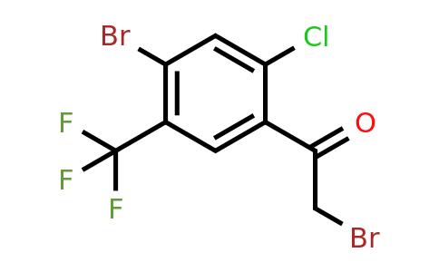 1807029-49-7 | 4'-Bromo-2'-chloro-5'-(trifluoromethyl)phenacyl bromide