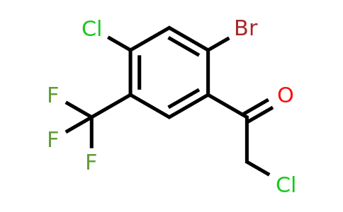 1807029-59-9 | 2'-Bromo-4'-chloro-5'-(trifluoromethyl)phenacyl chloride