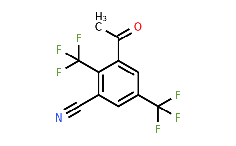 1807029-64-6 | 2',5'-Bis(trifluoromethyl)-3'-cyanoacetophenone