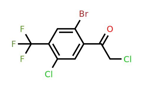 1807029-71-5 | 2'-Bromo-5'-chloro-4'-(trifluoromethyl)phenacyl chloride
