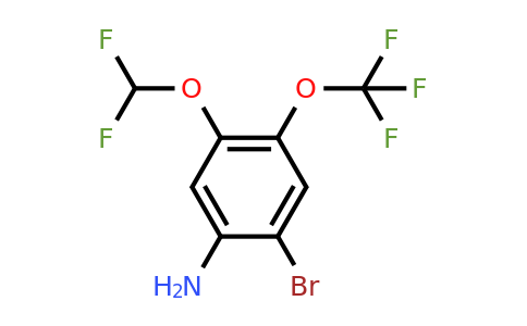 1807030-54-1 | 2-Bromo-5-difluoromethoxy-4-(trifluoromethoxy)aniline