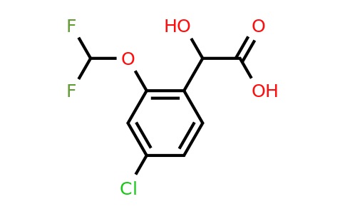 1807031-10-2 | 4-Chloro-2-(difluoromethoxy)mandelic acid