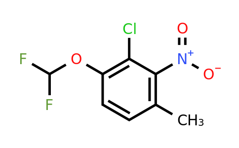 1807031-16-8 | 3-Chloro-4-difluoromethoxy-2-nitrotoluene