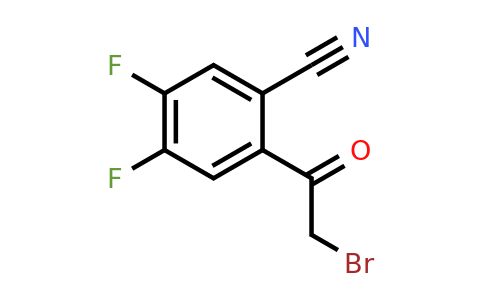 1807031-80-6 | 2'-Cyano-4',5'-difluorophenacyl bromide