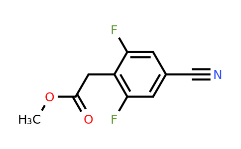 1807031-83-9 | Methyl 4-cyano-2,6-difluorophenylacetate