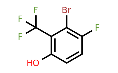 1807033-13-1 | 2-Bromo-3-fluoro-6-hydroxybenzotrifluoride