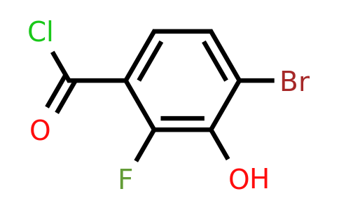 1807033-42-6 | 4-Bromo-2-fluoro-3-hydroxybenzoyl chloride