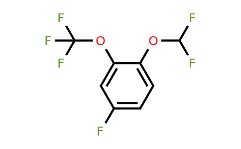 1807033-60-8 | 1-Difluoromethoxy-4-fluoro-2-(trifluoromethoxy)benzene
